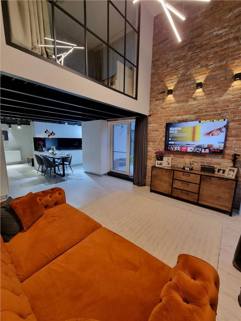 Apartament tip LOFT 3 camere | Gradina - Foisor | Parcare - SEMICENTRAL